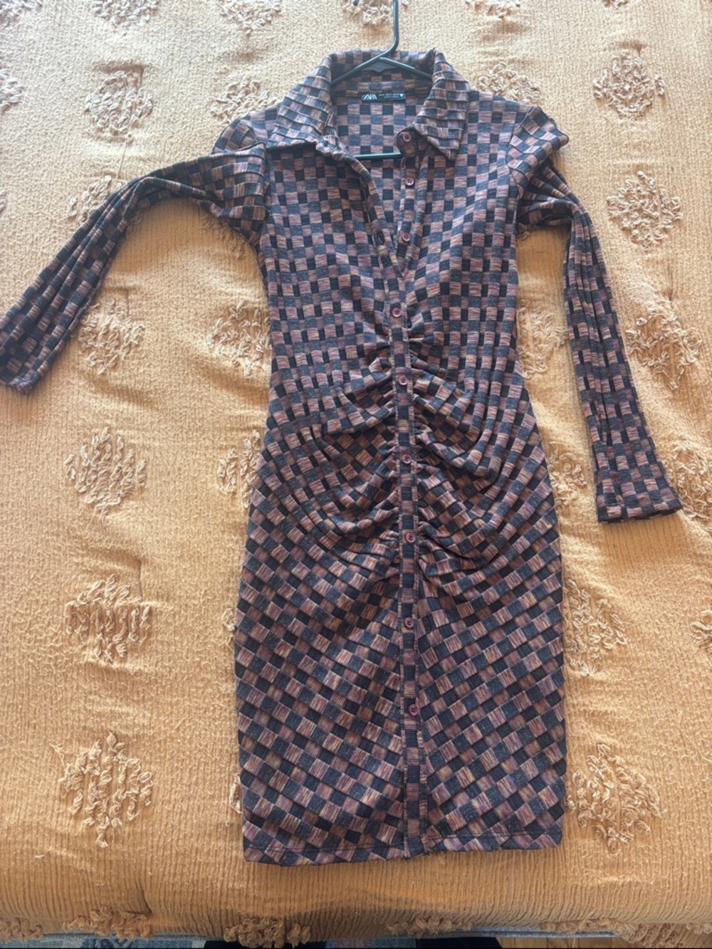 Zara collar dress